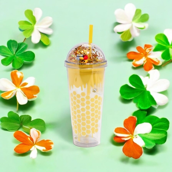 Loungefly Disney Winnie the Pooh Plush Mini Backpack, Tumbler, Wallet & Charm - Picture 14 of 16